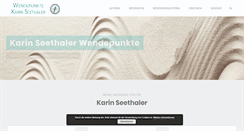 Desktop Screenshot of karin-seethaler-wendepunkte.com
