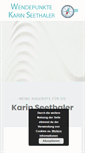 Mobile Screenshot of karin-seethaler-wendepunkte.com